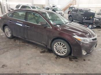  Salvage Toyota Avalon Hybrid