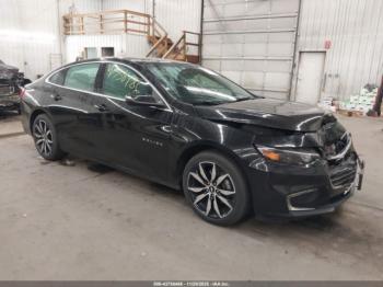  Salvage Chevrolet Malibu