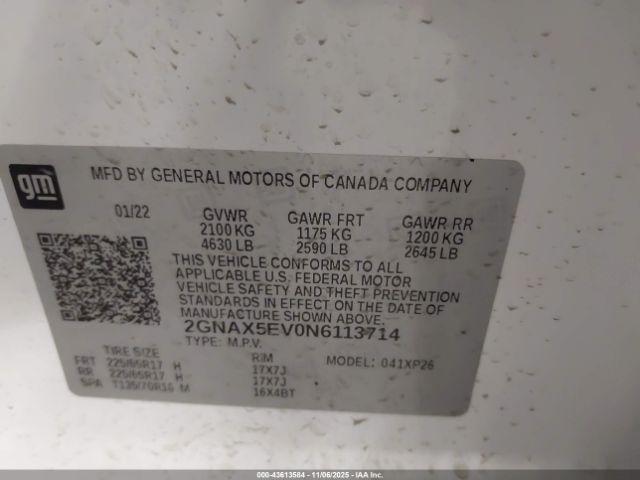 Chevrolet Equinox Awd 1fl Image 4