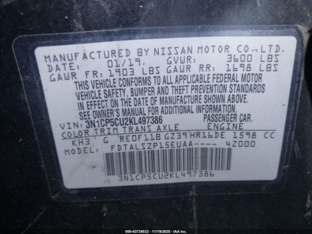 Nissan Kicks Sv Image 5