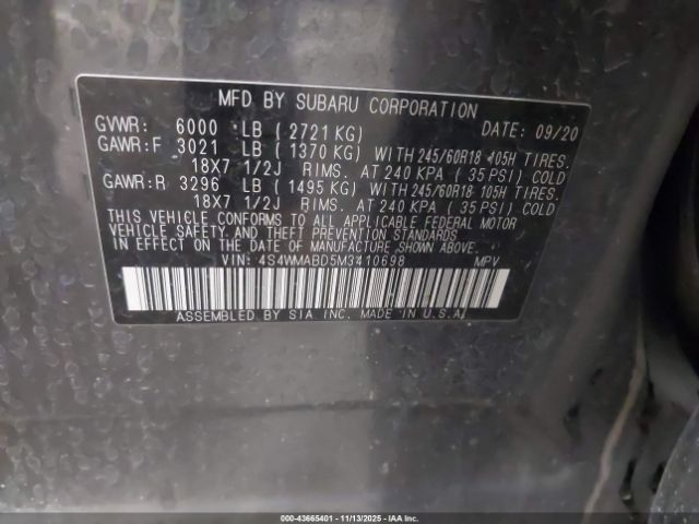 Subaru Ascent Premium Image 15