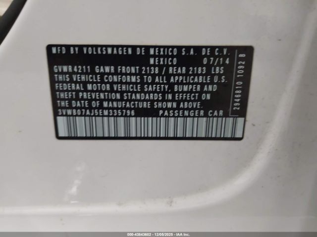 Volkswagen Jetta 1.8t Se Image 9