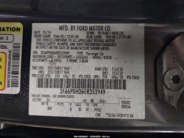 Ford Fusion Se Image 10