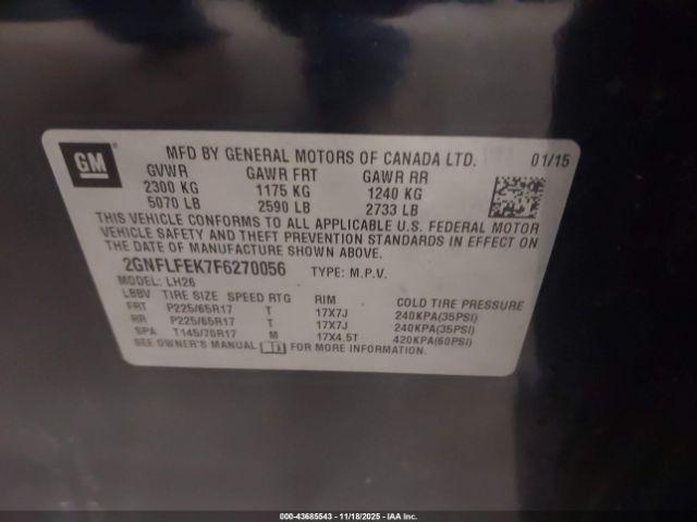 Chevrolet Equinox 1lt Image 15