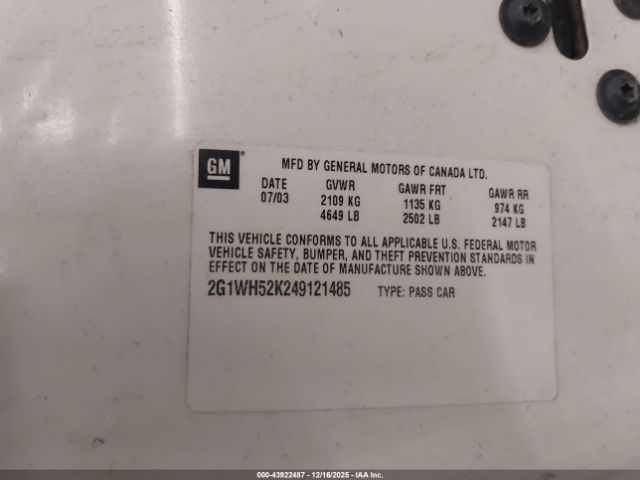 Chevrolet Impala Ls Image 2