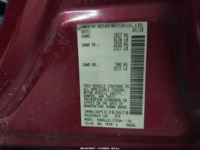 Nissan Altima 2.5 S Image 8